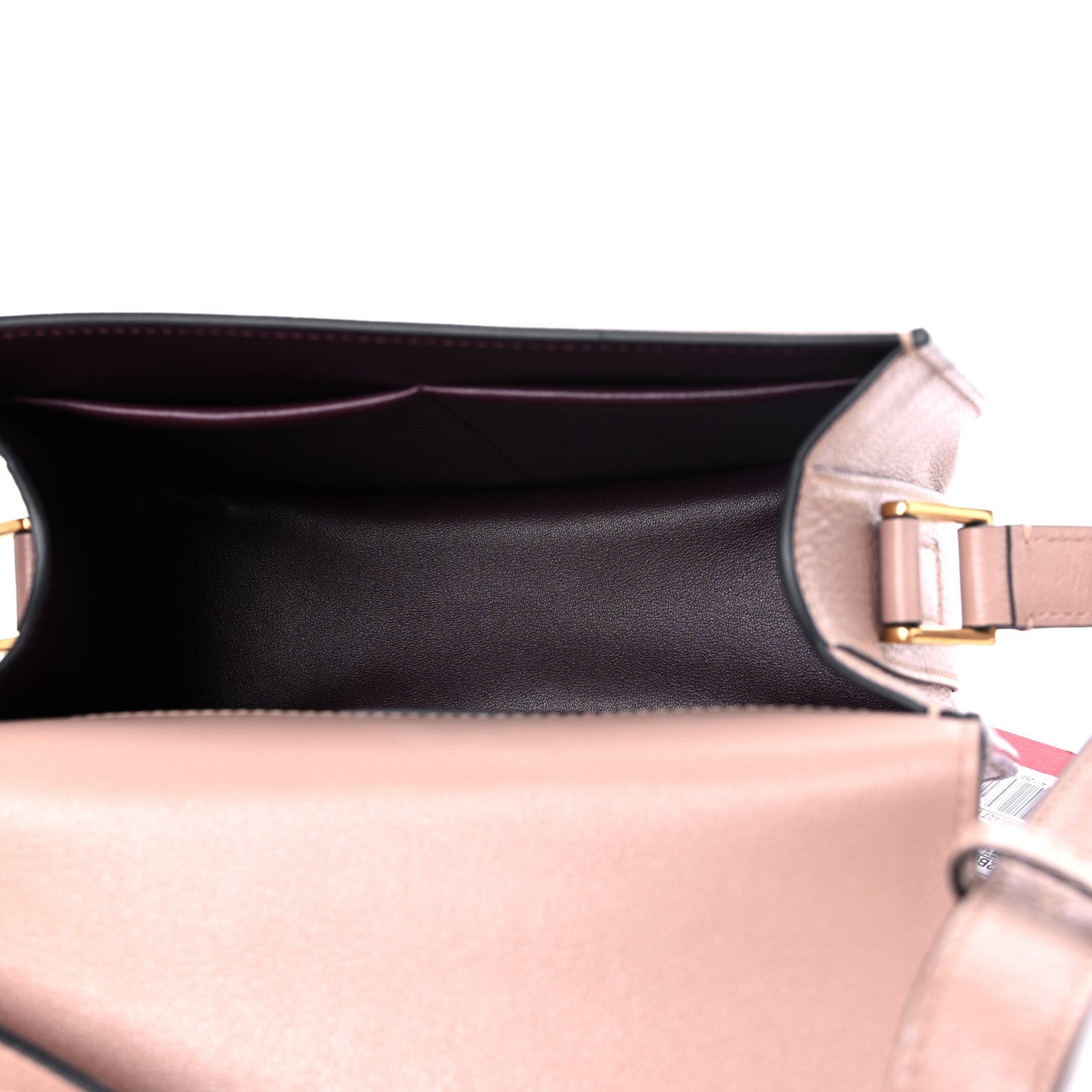 Valentino Garavani Buffalo Maison Gryphons Saddle Bag Rose Cannelle 4 of 9