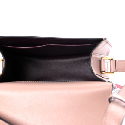 Valentino Garavani Buffalo Maison Gryphons Saddle Bag Rose Cannelle 4 of 9