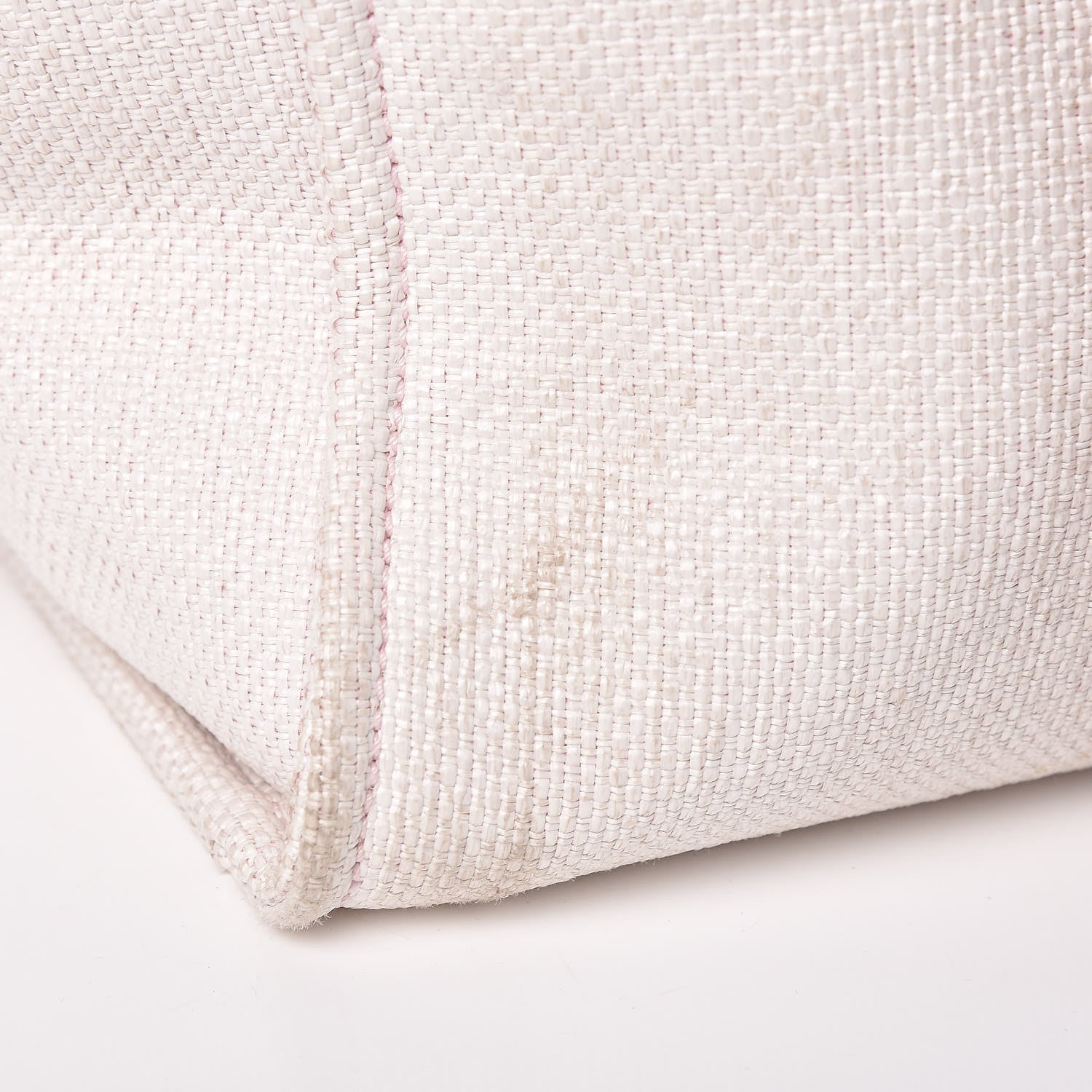 Chanel Woven Straw Raffia Large Deauville Tote Pink 17 of 31