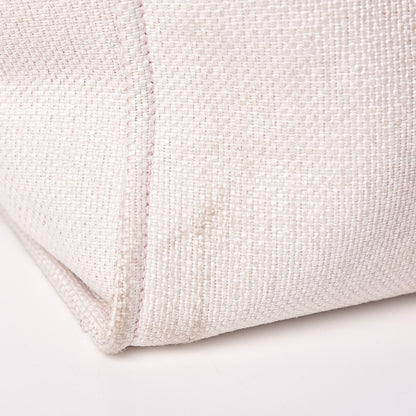 Chanel Woven Straw Raffia Large Deauville Tote Pink 17 of 31