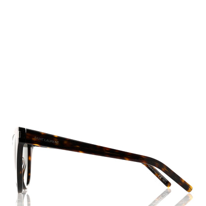 Saint Laurent Acetate Cat 3 Cat Eye Sunglasses SL425 Tortoise 3 of 7