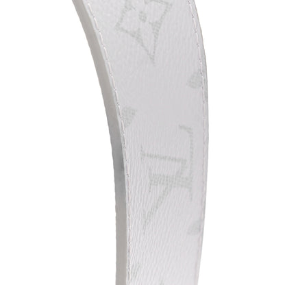 Louis Vuitton Taiga Monogram 40mm LV Initiales Belt 100 40 White 6 of 7