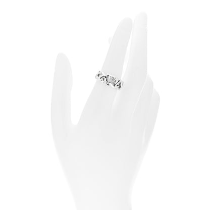 Tiffany Sterling Silver Paloma Picasso Loving Heart Band Ring 54 7 2 of 4