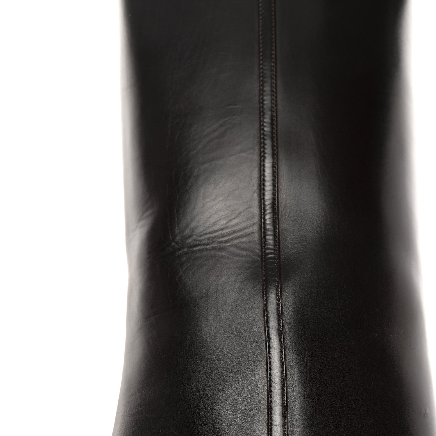 Saint Laurent Jane 90 Knee High Boots 38.5 Mocaccino 13 of 15