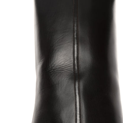 Saint Laurent Jane 90 Knee High Boots 38.5 Mocaccino 13 of 15