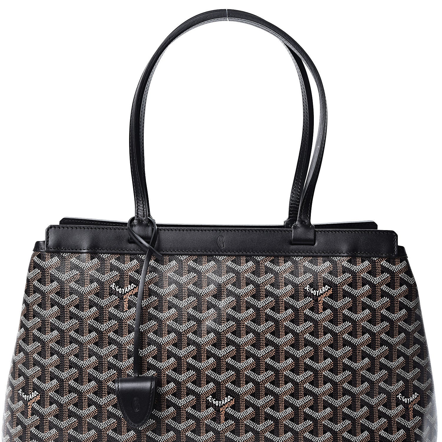 Goyard Goyardine Bellechasse PM Black 6 of 8