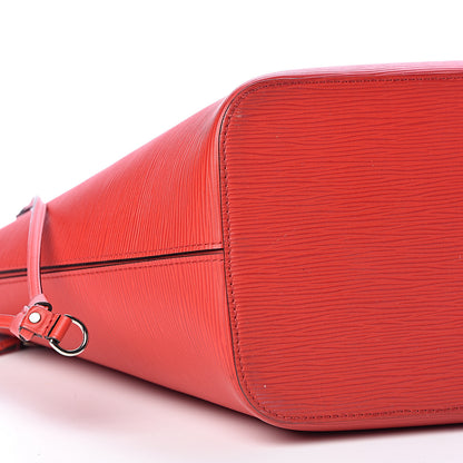 Louis Vuitton Epi Neverfull MM Coquelicot 12 of 13