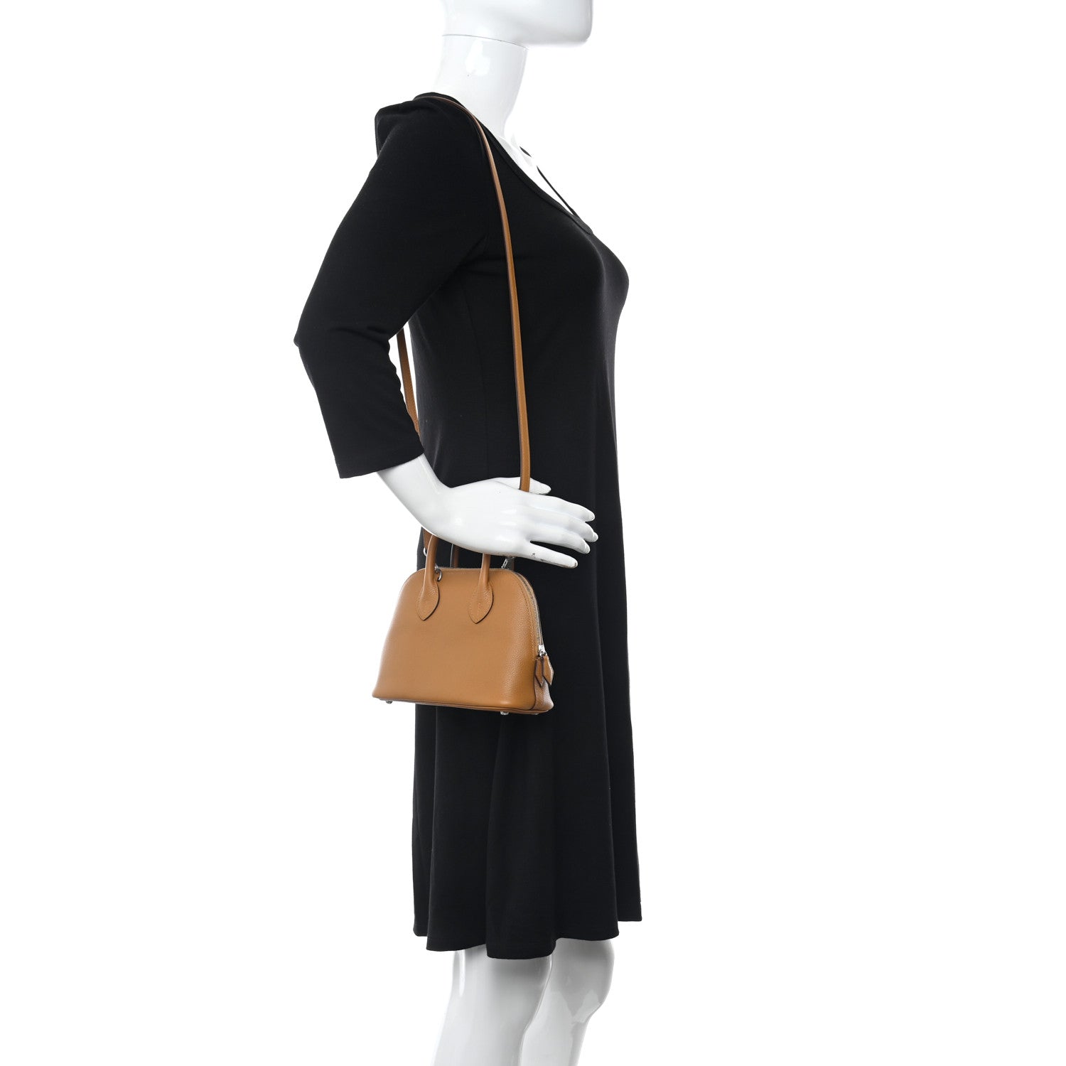 Hermes Evercolor Mini 1923 Bolide Caramel Rose D'Ete 2 of 11