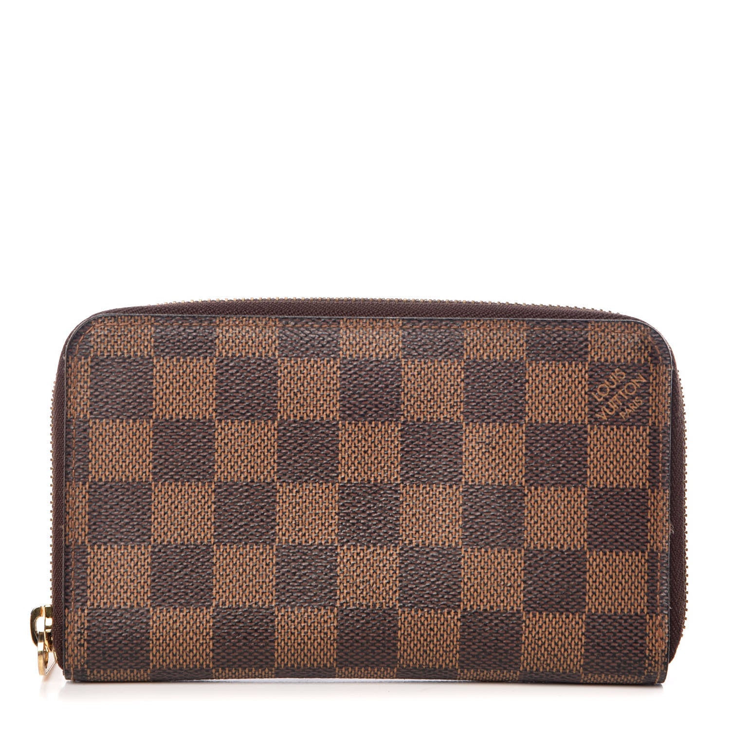 Louis Vuitton Damier Ebene Zippy Compact Wallet 1 of 9
