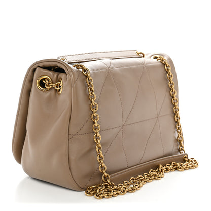 Saint Laurent Lambskin Matelasse Monogram Small Jamie 4.3 Taupe 3 of 10