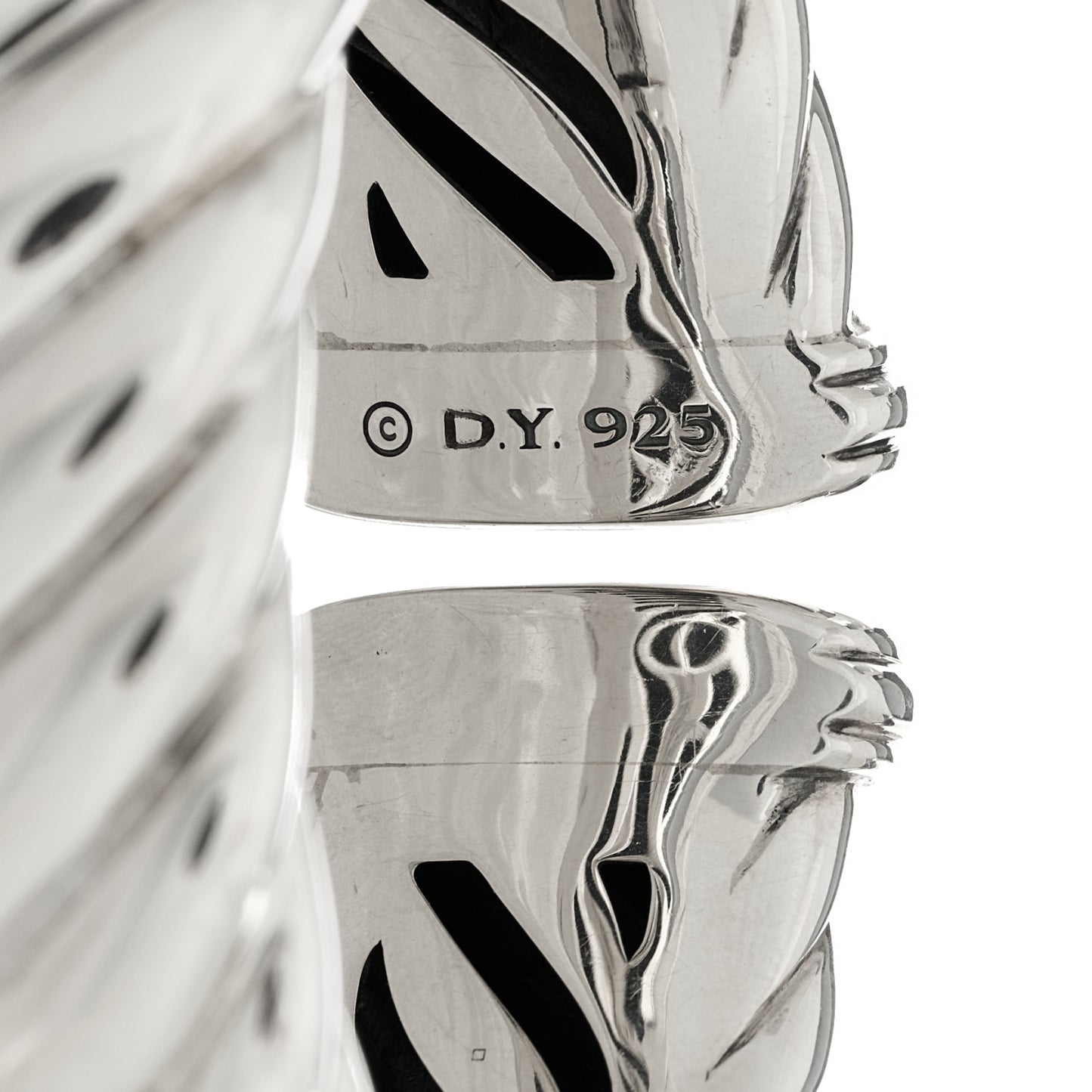 Sterling Silver 25mm Waverly Bracelet