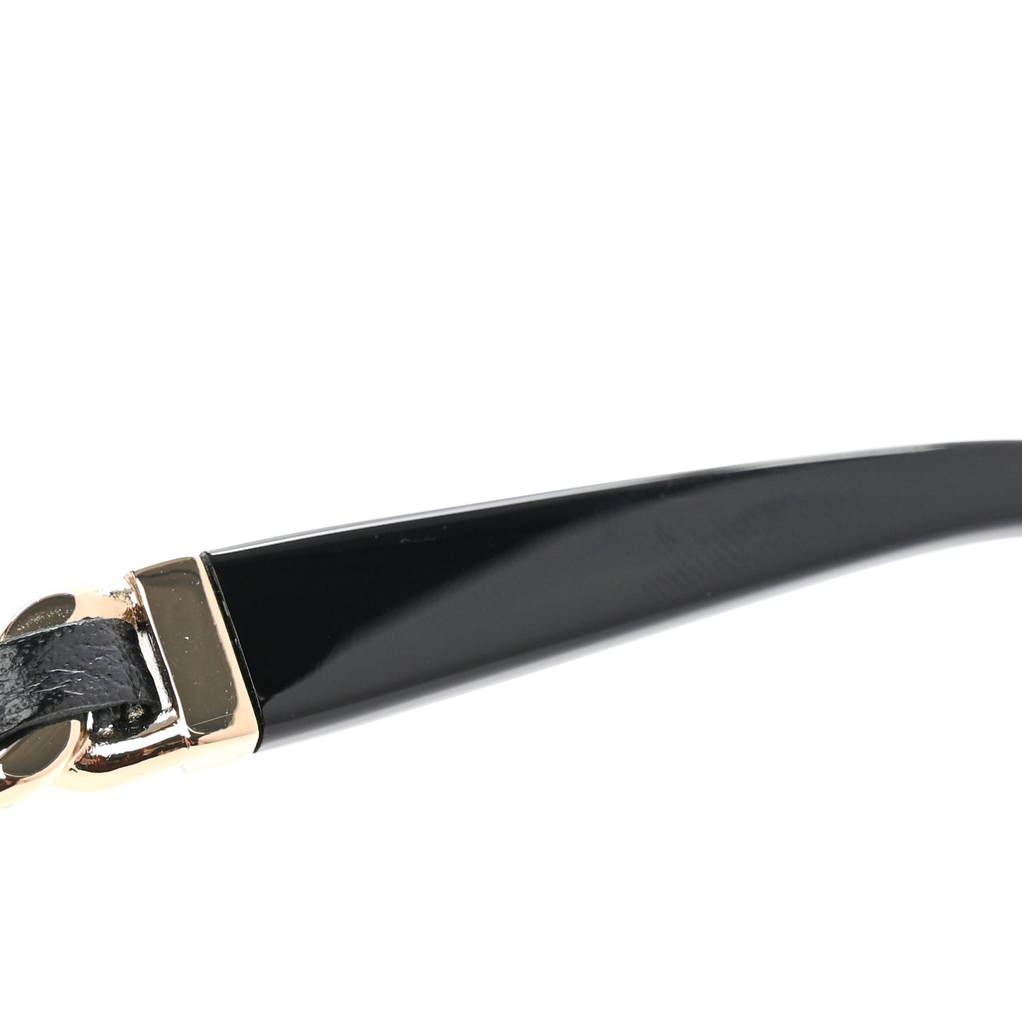 Acetate Chain Sunglasses 5470-Q-A Black
