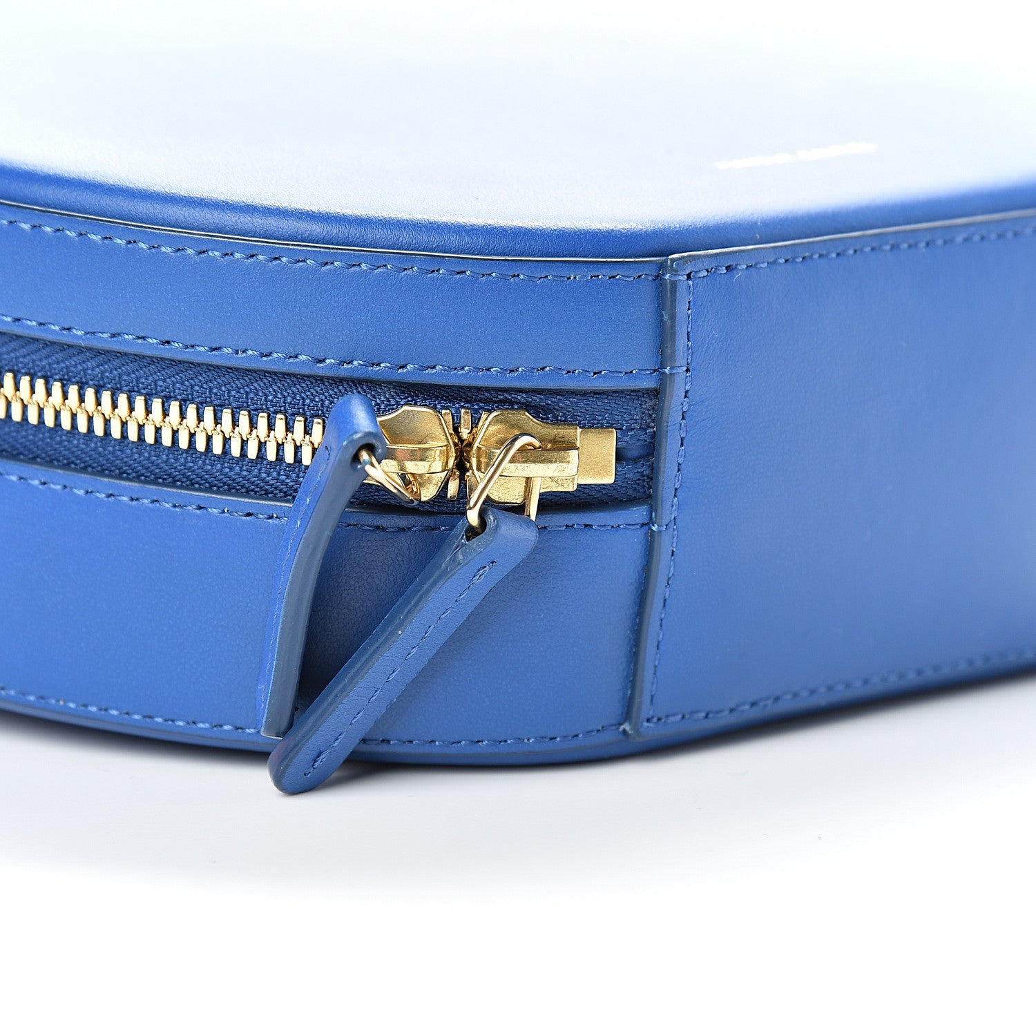 Mansur Gavriel Calfskin Circle Crossbody Bag Royal 7 of 9
