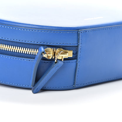 Mansur Gavriel Calfskin Circle Crossbody Bag Royal 7 of 9