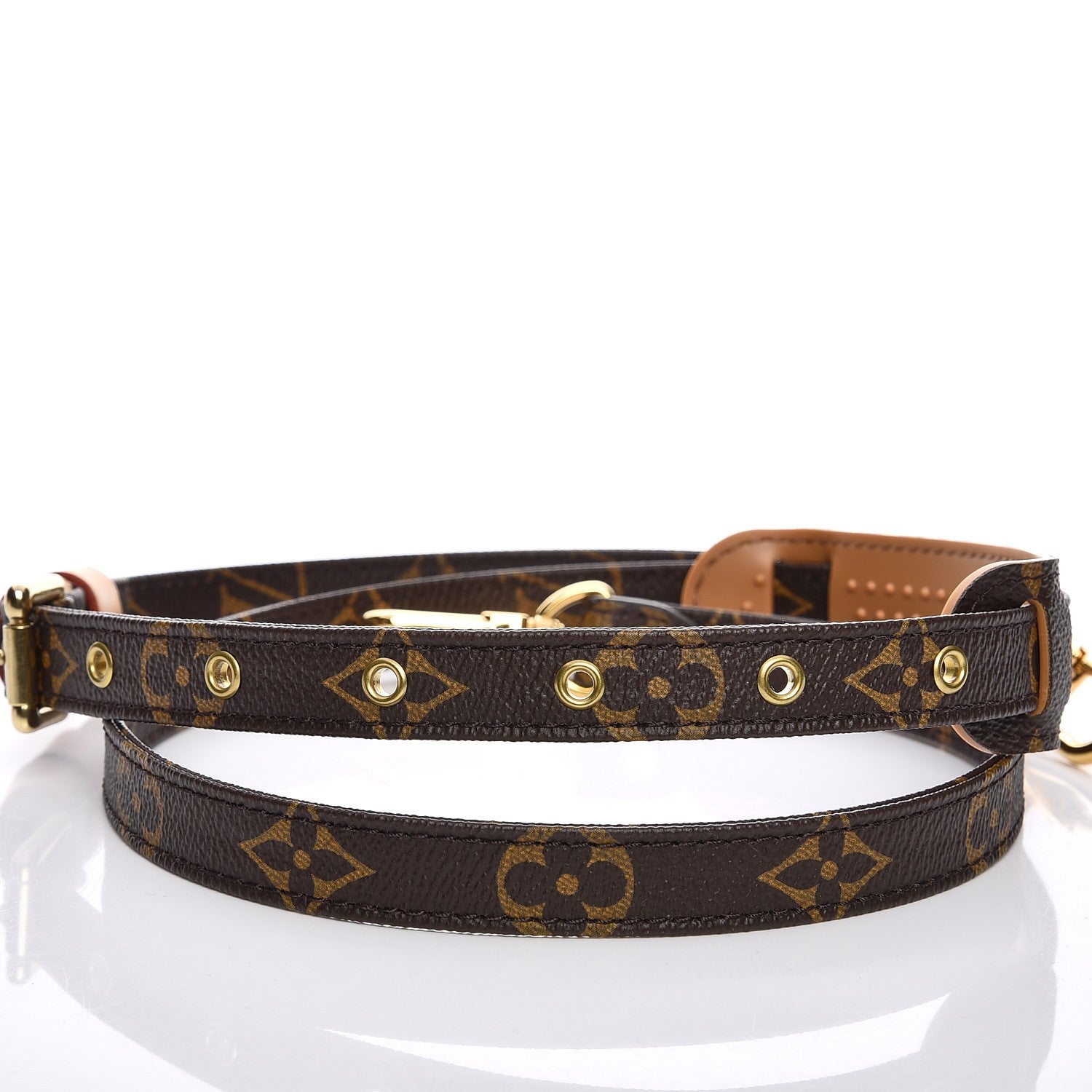 Louis Vuitton Monogram 16mm Adjustable Shoulder Strap 3 of 5