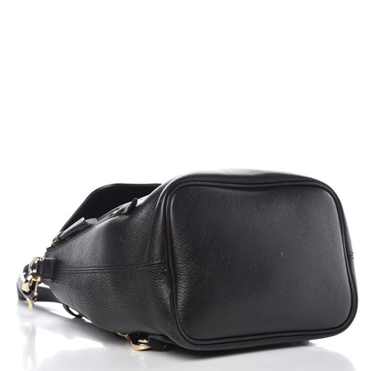 Chloe Suede Calfskin Small Faye Backpack Black 4 of 13