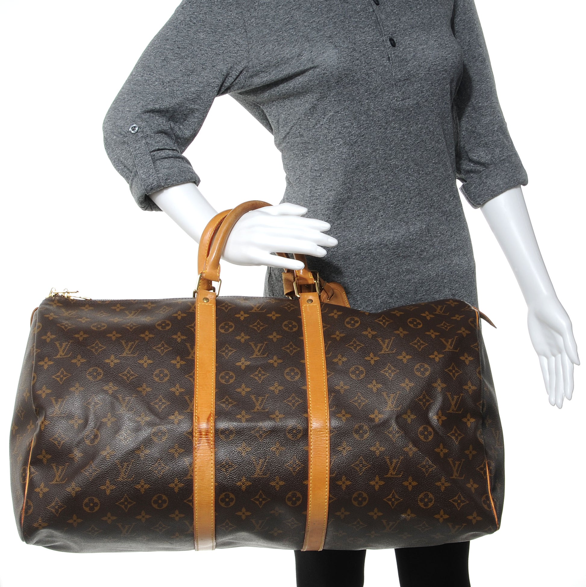 Louis Vuitton Monogram Keepall 55 2 of 9