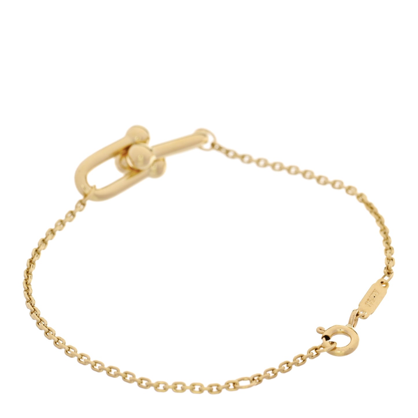 18K Yellow Gold HardWear Double Link Bracelet