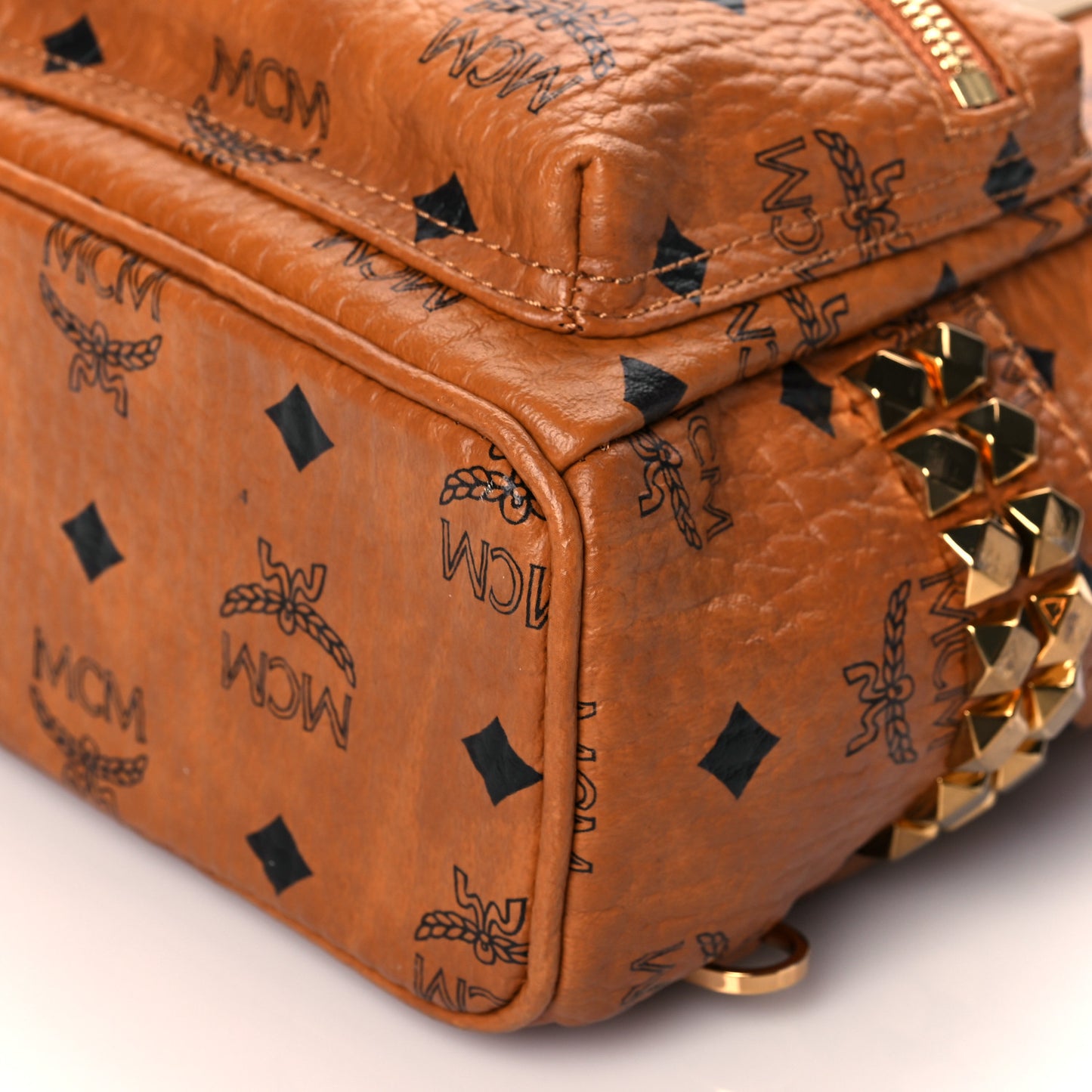 Visetos Side Stud X-Mini Stark Bebe Boo Backpack Cognac