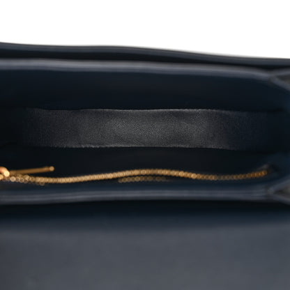 Celine Shiny Calfskin Teen Besace Navy Blue 5 of 13