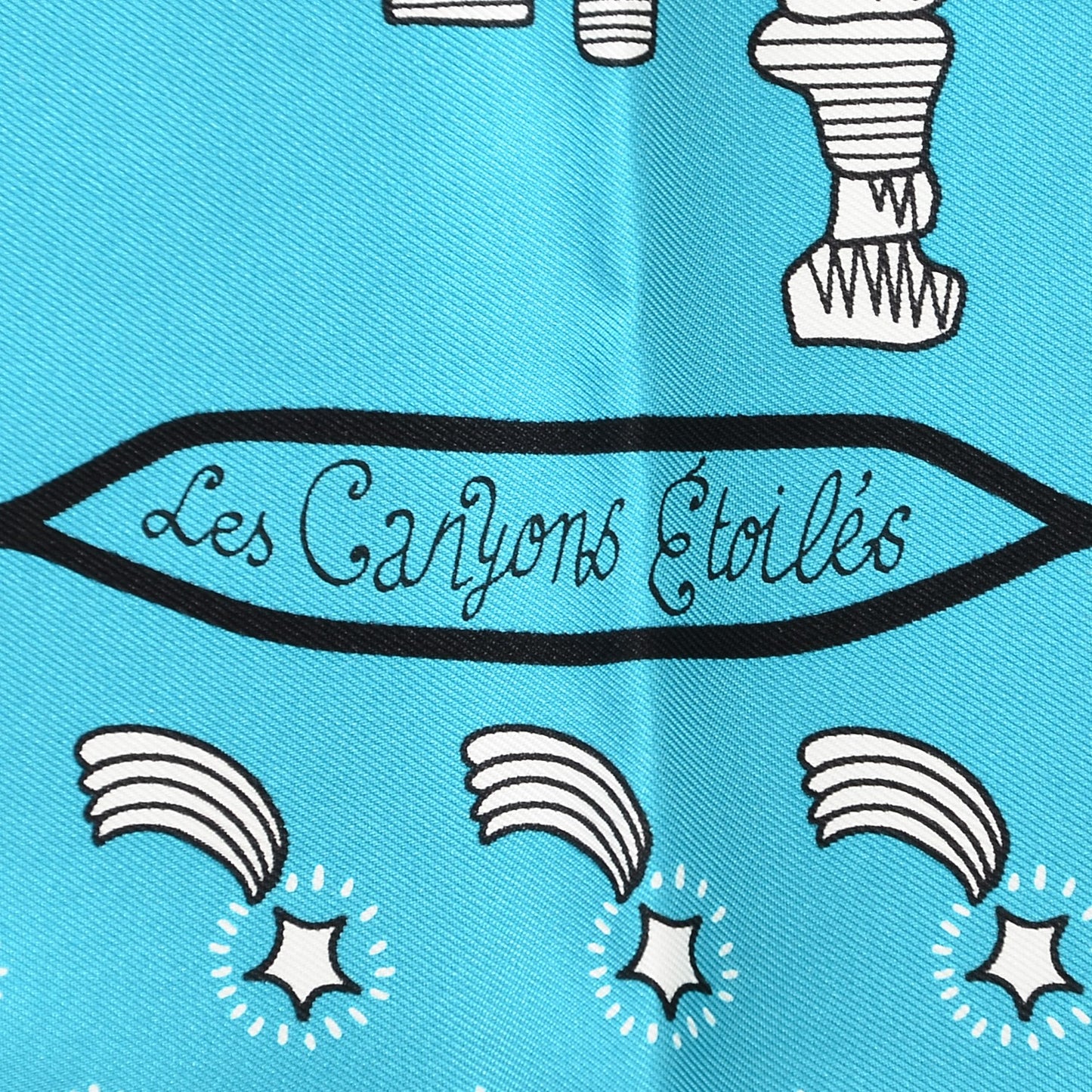 Silk Les Canyons Etoiles Bandana Scarf 55