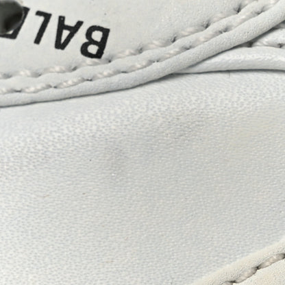 Balenciaga Technical Fabric Allover Logo Womens Triple S Sneakers 39 White Black 11 of 11