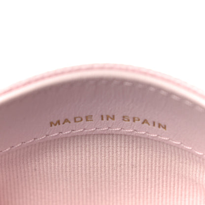 Chanel Caviar Quilted Card Holder Pink 7 of 12