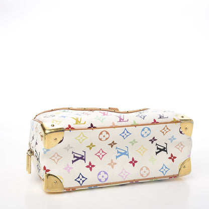 Louis Vuitton Monogram Multicolor Trouville White 3 of 10