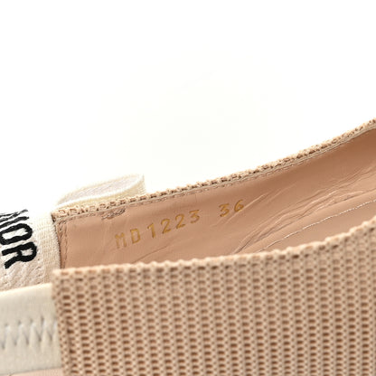 Christian Dior Technical Canvas Ribbon J'Adior Slingback Ballet Flats 36 Powder Nude 9 of 11