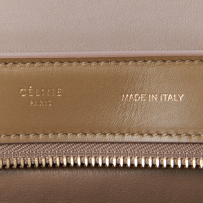 Celine Smooth Calfskin Medium Tri-Color Trapeze Taupe Fuchsia 7 of 7