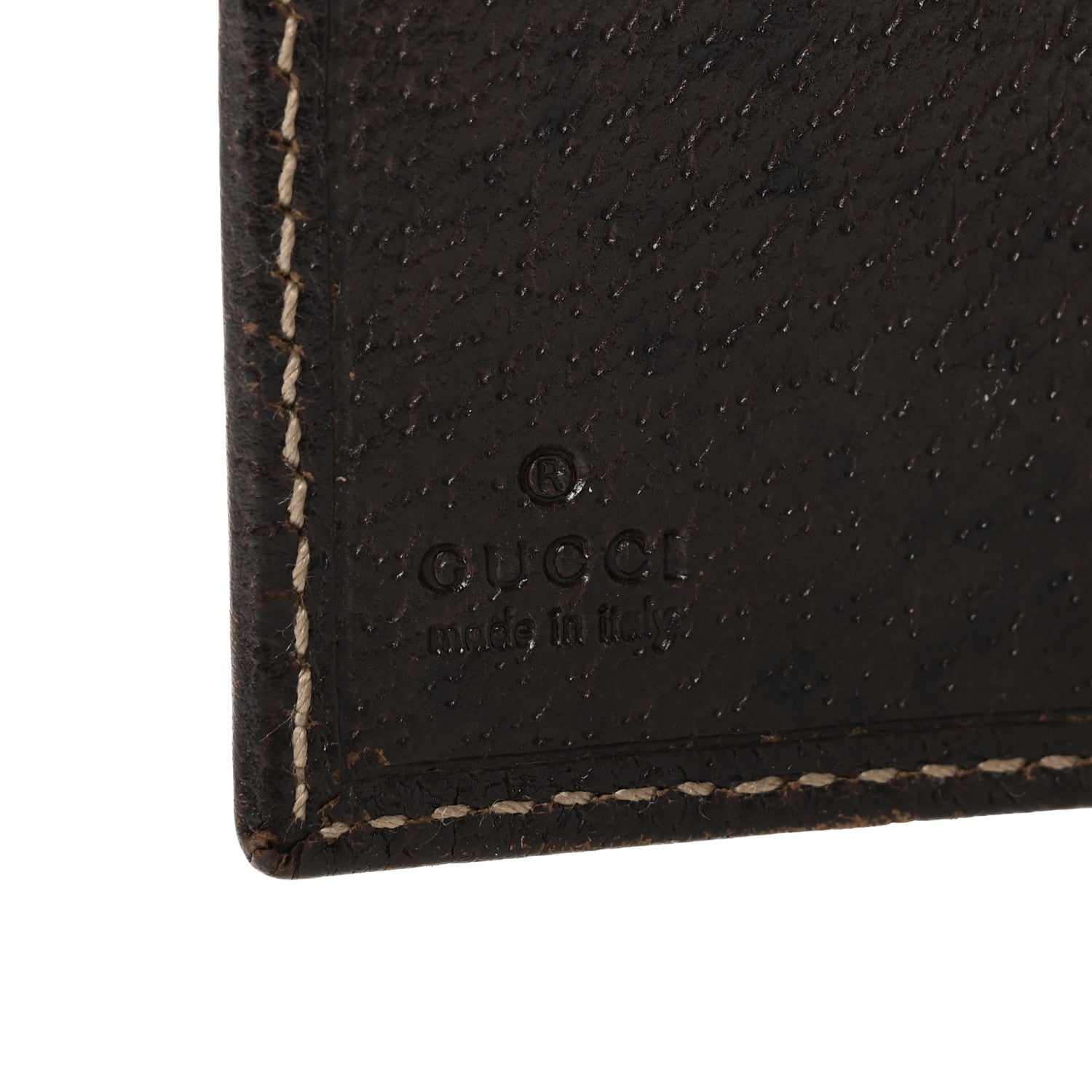 Gucci Monogram Buckle Continental Wallet Brown 6 of 8
