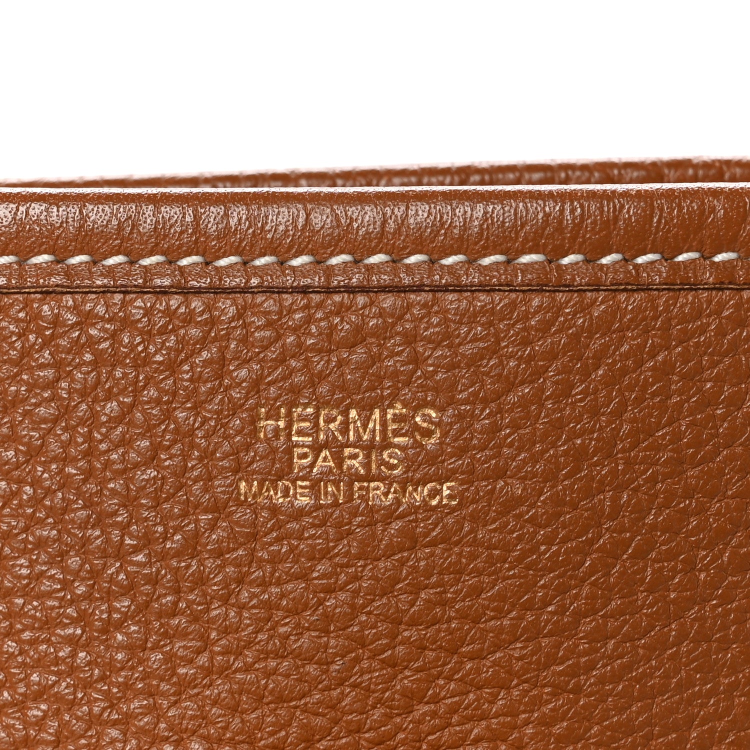 Hermes Taurillon Clemence Evelyne II PM Gold 6 of 10