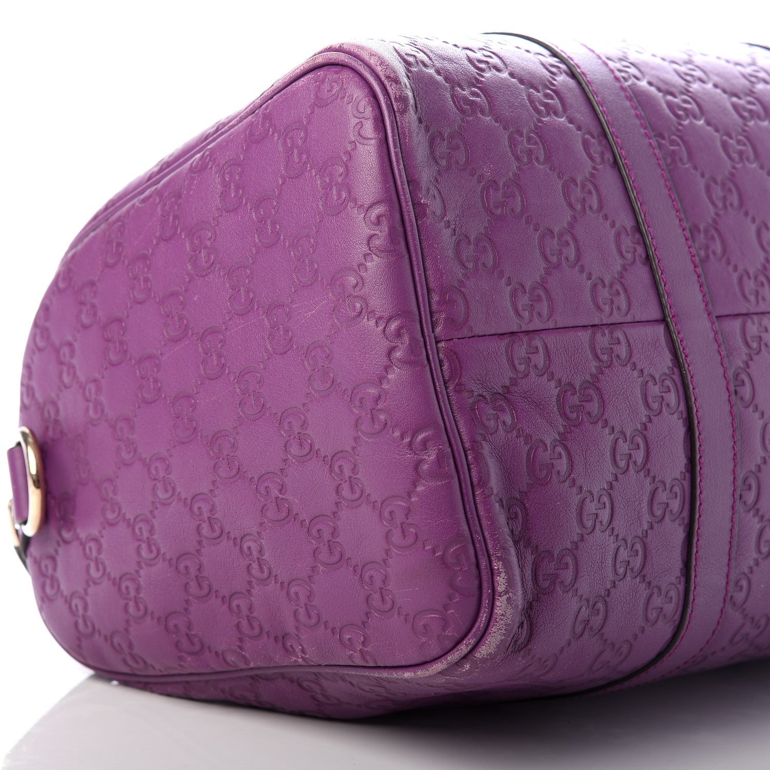 Gucci Guccissima Medium Joy Boston Purple 6 of 15