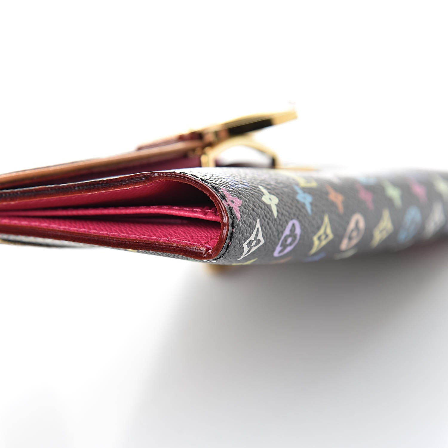 Louis Vuitton Monogram Multicolor Eugenie Wallet Black Grenade 9 of 13