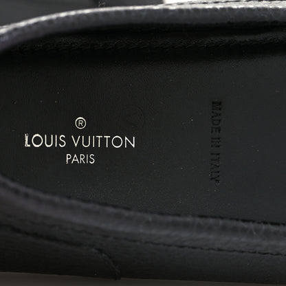 Louis Vuitton Calfskin Lock Mocassin Loafers 40 Black 7 of 7