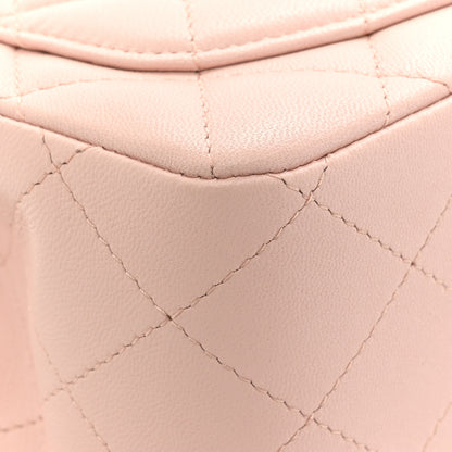 Chanel Lambskin Quilted Mini Square Flap Light Pink 14 of 16