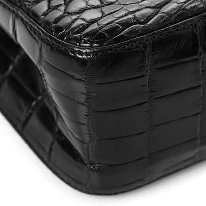 Chanel Alligator Mini Rectangular Flap Black 8 of 9