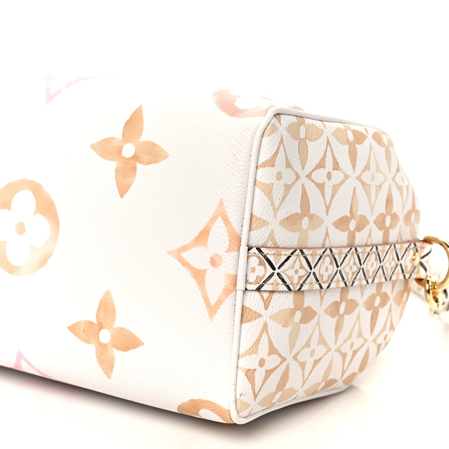 Monogram Giant By The Pool 2.0 Speedy Bandouliere 25 Beige