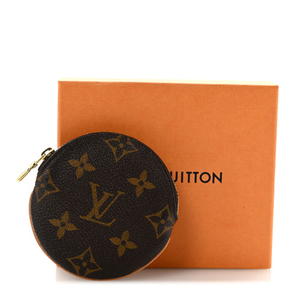 Louis Vuitton Monogram Round Coin Purse 9 of 9