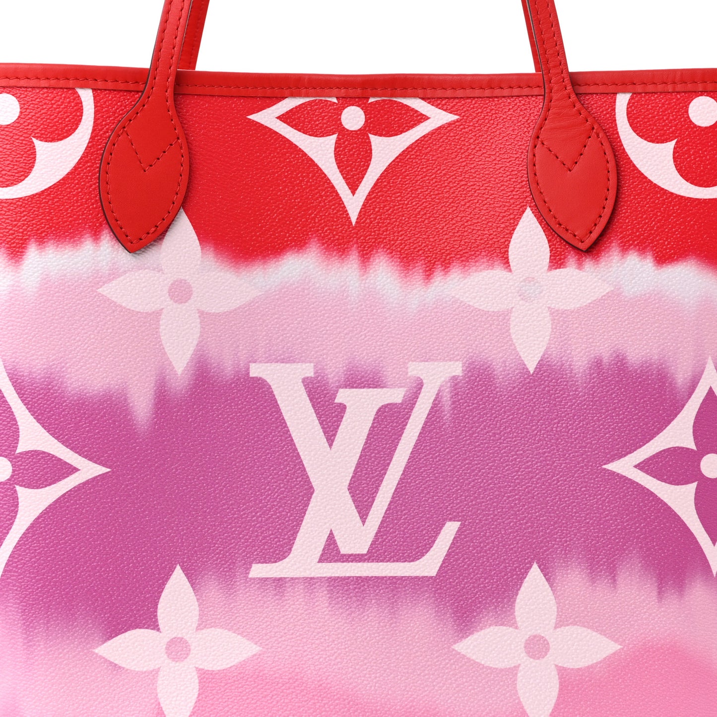 Monogram Escale Neverfull MM Rouge