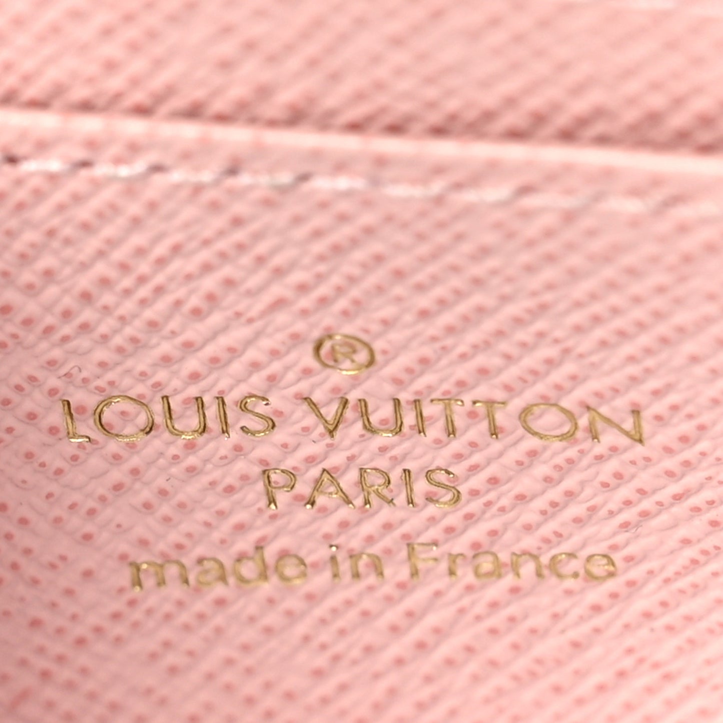 Damier Ebene Zippy Coin Purse Rose Ballerine