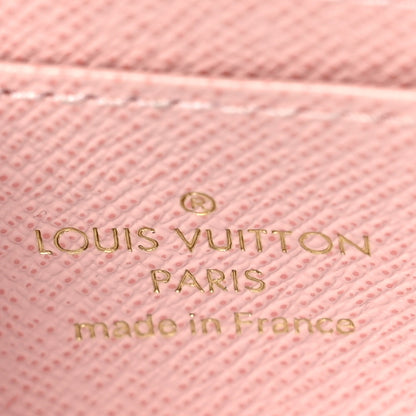 Louis Vuitton Damier Ebene Zippy Coin Purse Rose Ballerine 6 of 8
