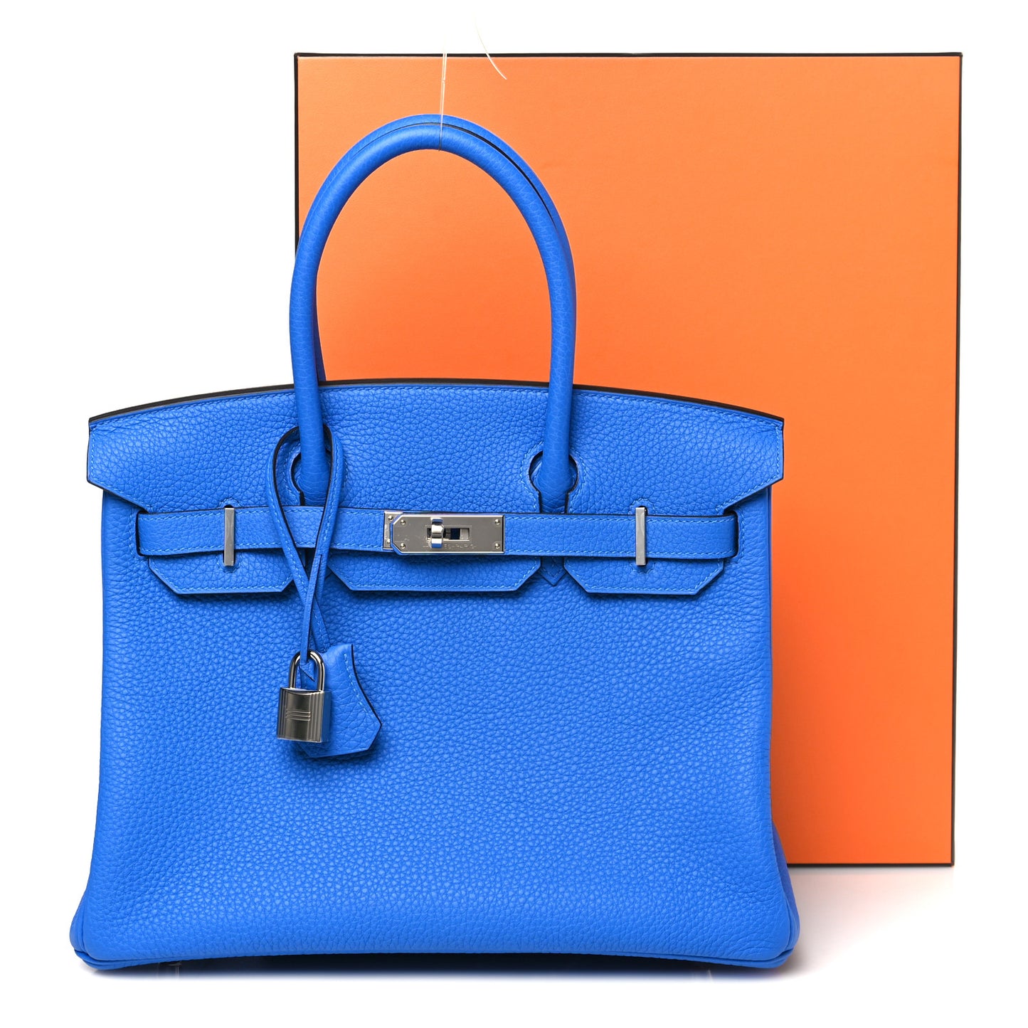 Togo Birkin 30 Bleu Hydra