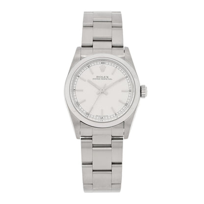 Rolex Stainless Steel 31mm Oyster Perpetual Watch Silver 77080 1 of 4