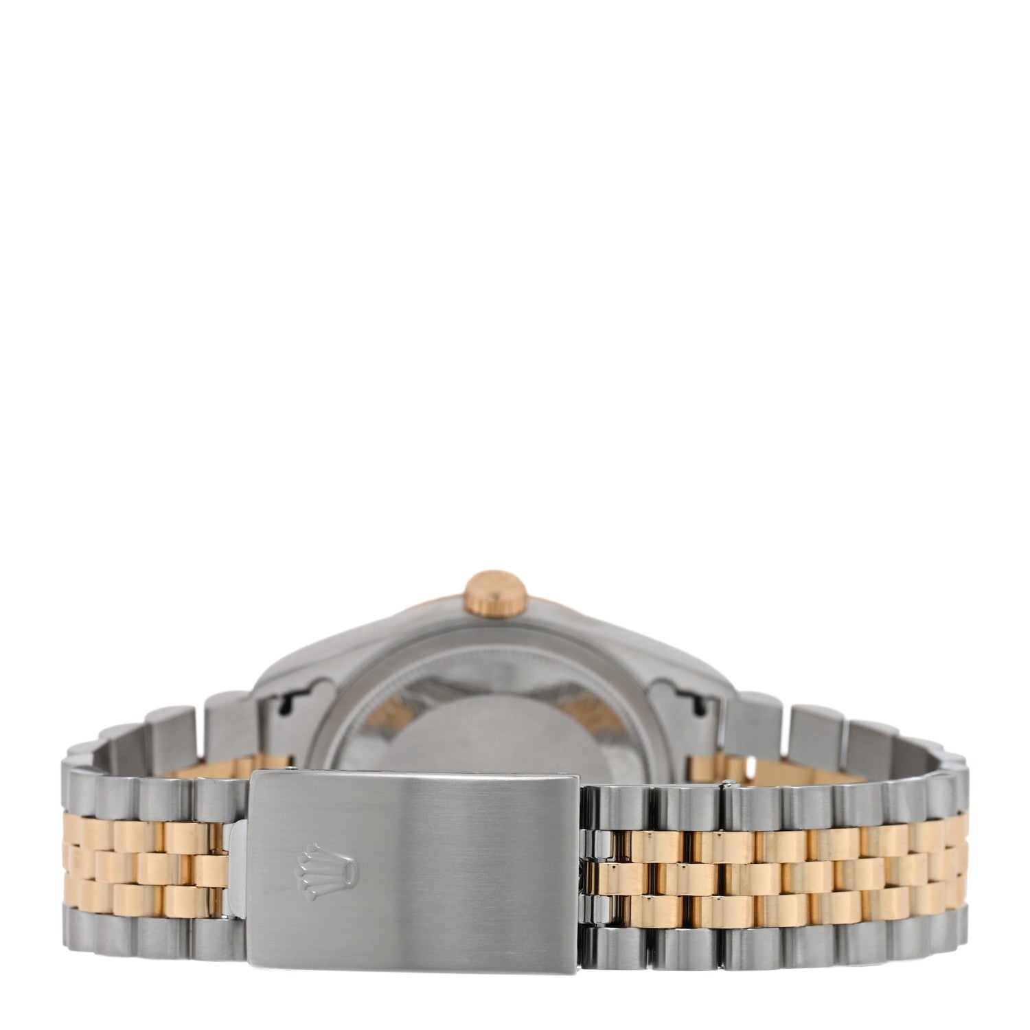 Rolex Stainless Steel 18K Yellow Gold Diamond 36mm Oyster Perpetual Datejust Watch Champagne 16233 3 of 4