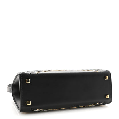 Moynat Carat Calfskin Studded Gabrielle BB Black 4 of 9