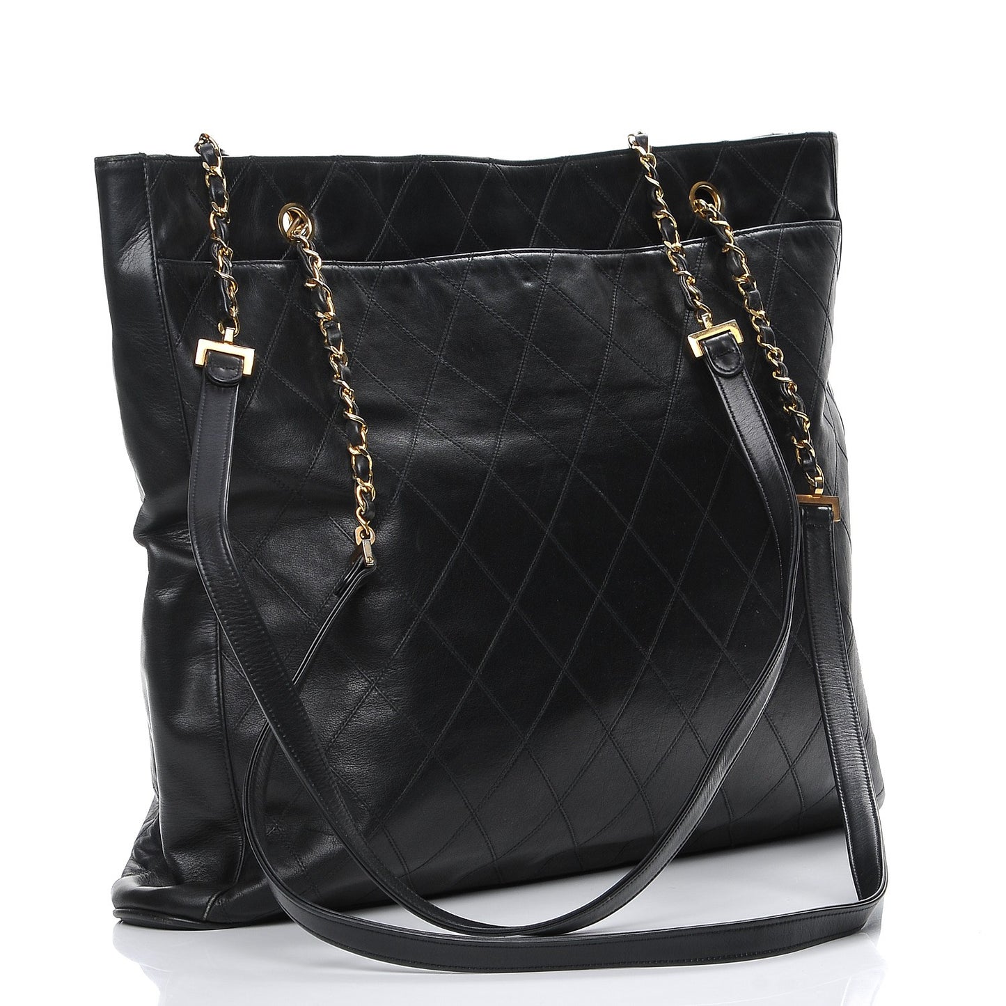 Lambskin Tote Black