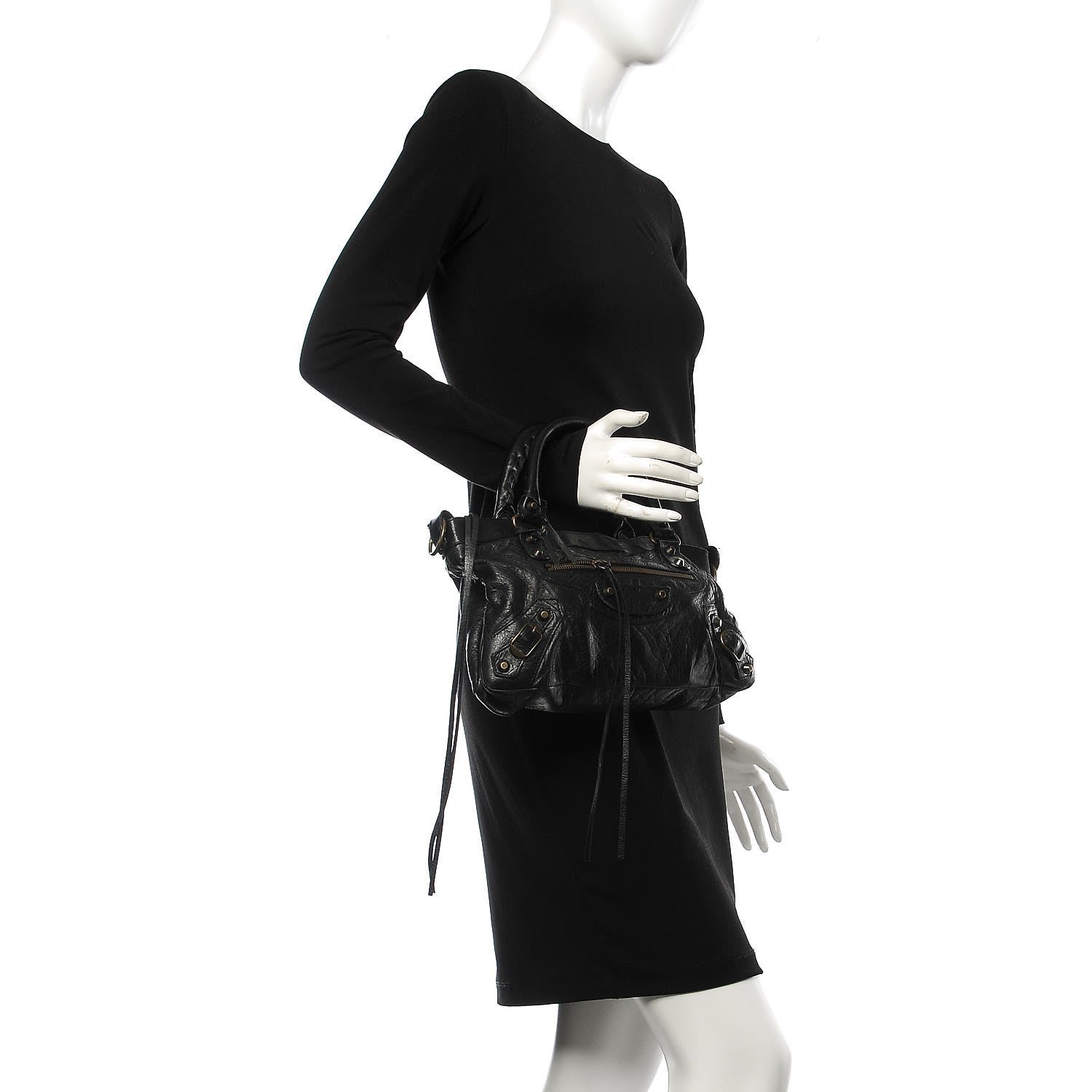 Balenciaga Chevre Classic Hardware First Black 3 of 9