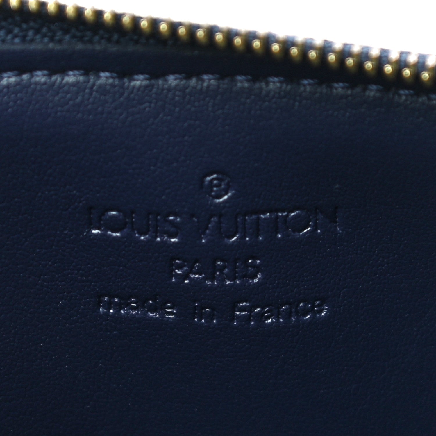 Louis Vuitton Vernis Lexington Pochette Indigo 5 of 8