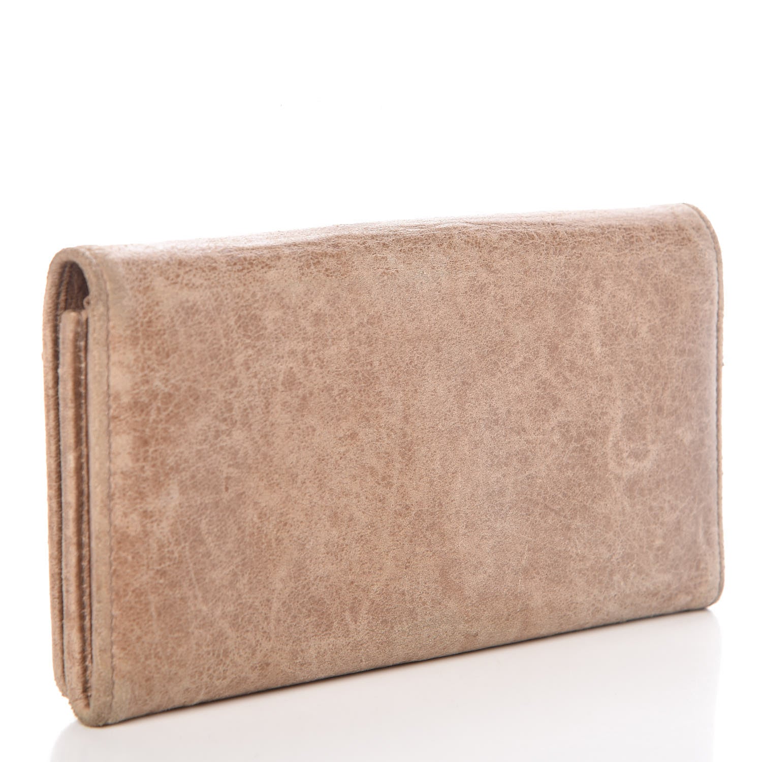 Balenciaga Agneau Classic Hardware Money Wallet Seigle 3 of 12